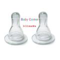 Baby Feeder Nipple 0-12 months 2 pcs Taiwan. 
