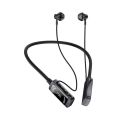 TIMACK® Wireless Earphones Bluetooth 5.3 Neckband Headphones Gaming Stereo Sport Headset Waterproof Earbuds With TF Card LED Display. 