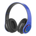 b39 bluetooth headset 5.0 stereo headset luminous foldable wireless game net red cross-border new. 