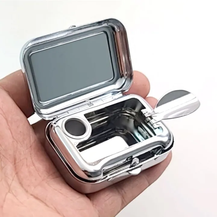rtable%20Square%20Ashtray%20Outdoor%20Travel%20Mini%20Ash%20tray%20With%20Lids%20Stainless%20Steel%20Sealed%20Outdoor%20Ashtray%20cket%20Ashtray%20Travel%20Tray%20-%20Image%203