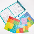 GC Magnetic Fraction Puzzle Teaching Aids Math Fractions Manipulatives Educational Toys Gifts For Boys Girls.