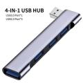 PD High Speed USB-C USB HUB Wide Using USB3.0 5Gbps Portable Type-C Docking Station 4 In 1 USB Hub For Computer Accessories Cherry Super.