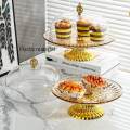 Cake Stand Cupcake Candy Display Tray Multipurpose Decorative Kitchen Platter for Jewellery Cheese S. 