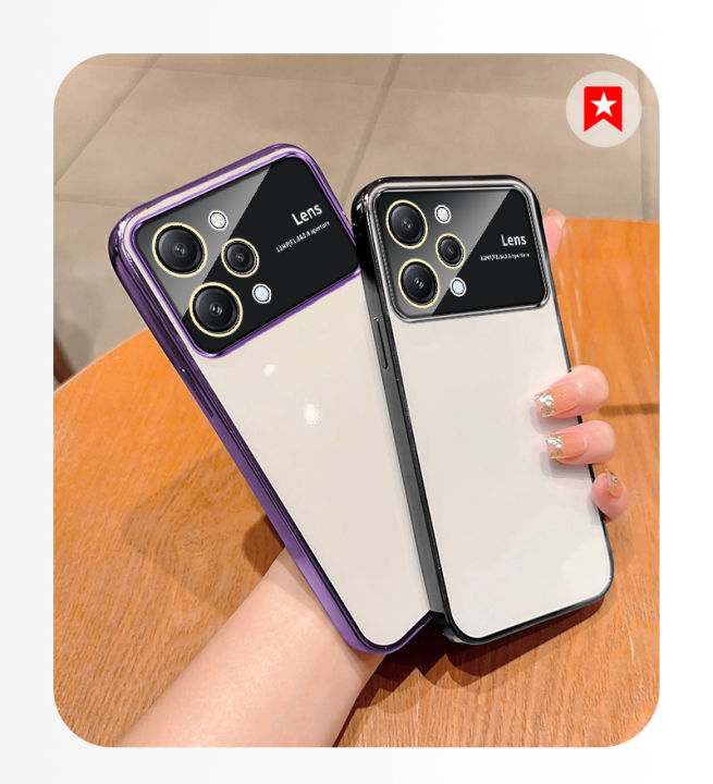 Lenuo%20New%20Design%20Accessories%20Mobile%20Phone%20Case%20for%20Xiaomi%20Redmi%2012%20Luxury%20Big%20Camera%20Window%20Shockproof%20Back%20Cover%20-%20Image%206