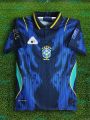 Brazil World Cup Jersey 2026 Thai Premium Football Jersey For Men - Half Sleeve Collar Polo Jersey - Brazil Jersey 2026. 