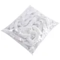 100Pcs Disposable Plastic Wrap Food Cover Elastic Plastic Wrap for Fruit Bowls Cups Caps Storage Kitchen Fresh Keeping Saver Bag. 