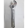 Adjustable Wrench 10 Inch White 250mm Heavy Duty, HMBR Brand As A pictur. 