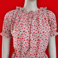 Diamond Georgette Stylish Top for Girls and Women Western Fashion Tunic Casual Wear Elegant Outfit. 