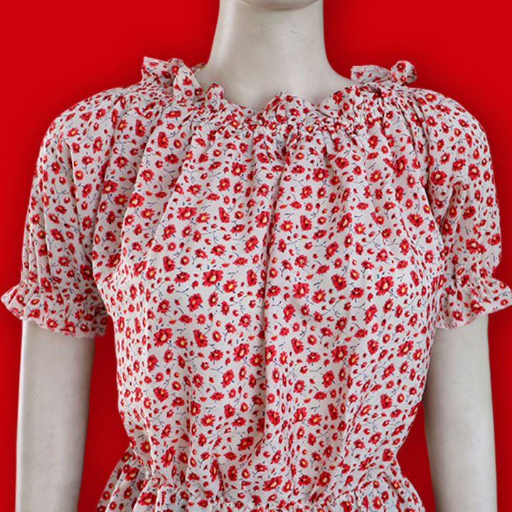 Diamond%20Georgette%20Stylish%20Top%20for%20Girls%20and%20Women%20Western%20Fashion%20Tunic%20Casual%20Wear%20Elegant%20Outfit%20-%20Image%206