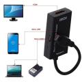 RD Type C & Micro USB Male to HDMI Female Adapter Cable for Cellphone Tablet TV. 