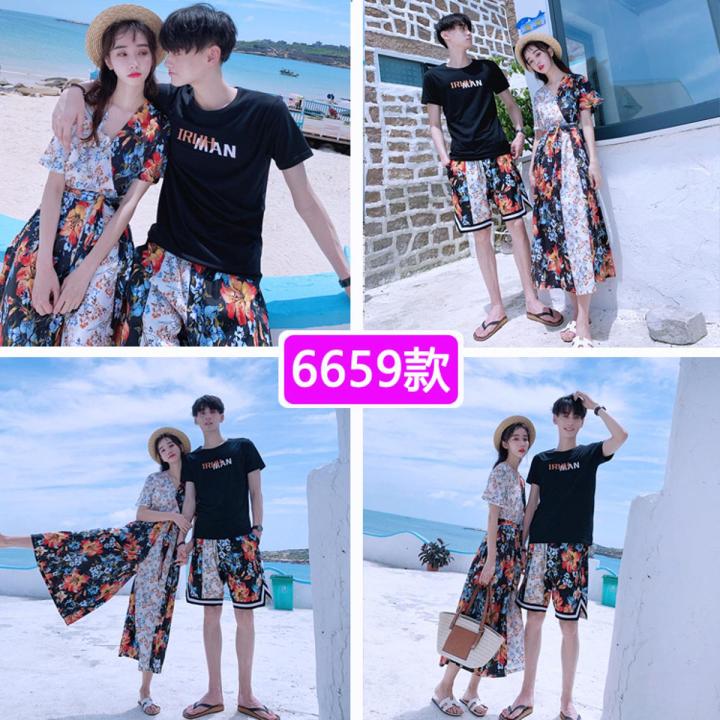 Beach Dress for Women Couple Summer Holiday Dress Super Fairy