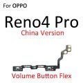 Power ON OFF Mute Switch Control Key Volume Button Flex Cable Parts For OPPO Reno3 Reno4 Pro Lite F. 