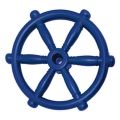 SRIWEN Kids Playground Steering Wheel, Swingset Steering Wheel Attachment, Pirate Ship Wheel for Jungle Gym or Swing Set Blue. 