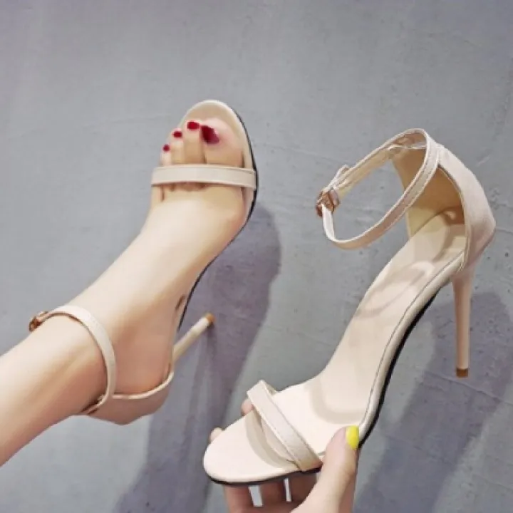 Women%20High%20Thin%20Heels%20Sandal%20Black%20White%20Metal%20Buckle%20Open%20Toe%20Party%20Ankle%20Strap%20Solid%20Dress%20Pump%20Shoes%20Salto%20Alto%20Feminino%20-%20Image%206