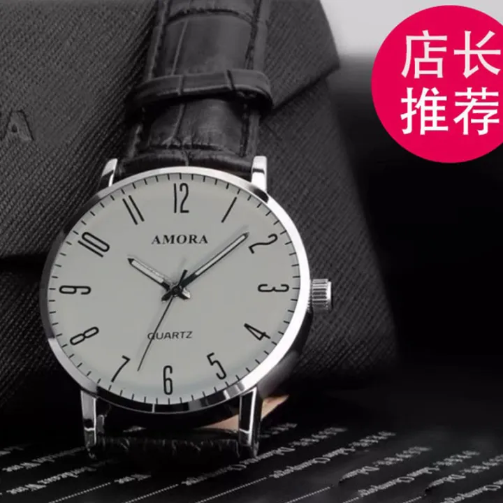 New%20AMORA%20Watches%20Korean%20Business%20Fashion%20Trend%20Simple%20Quartz%20Adult%20Men's%20Watch%20Student%20Belt%20Watch%20-%20Image%202