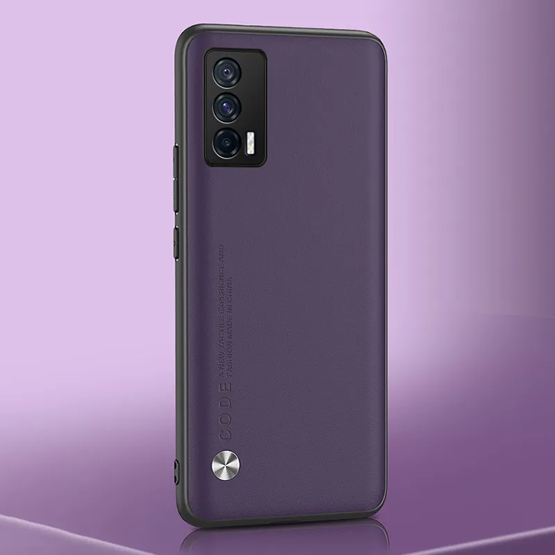 Luxury Leather Phone Case For Vivo X50 X60 X70 Pro Plus Y51 Y31