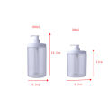 300/500ml Wide Mouth Bamboo Pump Dispenser Bathroom Shower Gel Bottle Hand Wash Bottle Shampoo Bottle Liquid Container. 