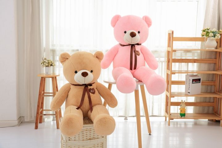 Teddy Bear for Girls Soft Stuffed Lovable Huggable Non-Toxic Fabric Cute Gift Teddy Bear
