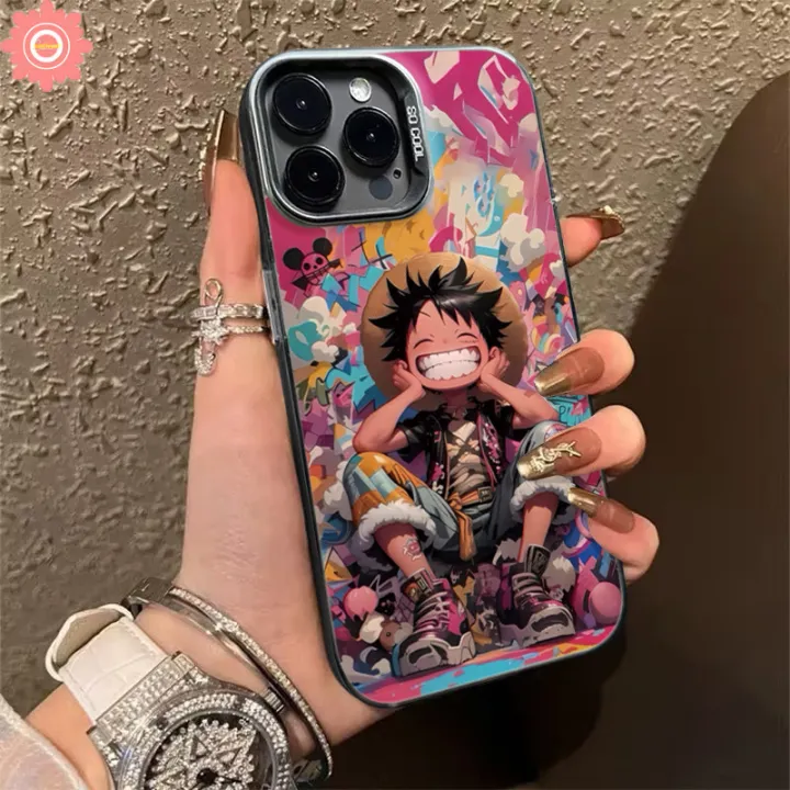 Cartoon%20Luxury%20Plated%20Metal%20Lens%20Case%20Compatible%20for%20IPhone%207Plus%2011%2013%2014%2015%2012%20Pro%20Max%20XR%207%208%2015%2014%20Plus%20X%20XS%20Max%20SE%202020%20Trend%20Brand%20Happy%20Cool%20Cartoon%20Luffy%20One%20Piece%20Soft%20Case%20-%20Image%202