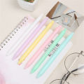 5Colors Macaron Cute Multicolor 0.5mm Neutral Press Ballpoint Pen Children Gift School Office Writing Supplies Stationery. 
