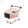 Mini Shopping Cart Birthday Gift Mini Supermarket Handcart for Kids Boy Children Toys. 