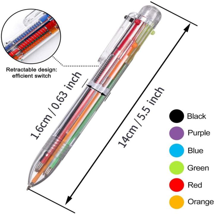 0.5mm%206-in-1%20Multicolor%20Ballpoint%20Pen,%206-Color%20Retractable%20Ballpoint%20Pens%20For%20Office%20School%20Students%20Kids%20Gift%20-%20Image%205
