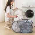 Foldable Laundry Basket Collapsible Dirty Clothes Storage Hamper With Dividers Space Saving Laundry Room Organization Bin For.