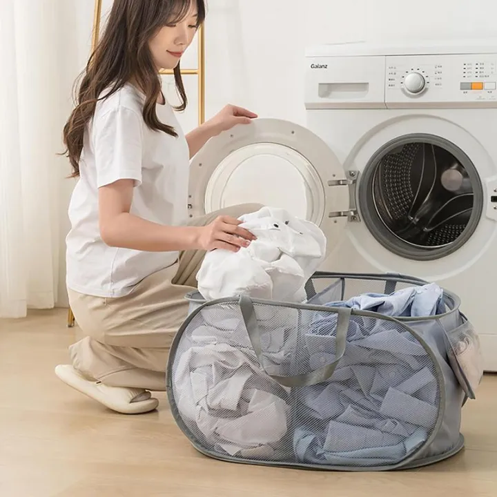 Foldable%20Laundry%20Basket%20Collapsible%20Dirty%20Clothes%20Storage%20Hamper%20With%20Dividers%20Space%20Saving%20Laundry%20Room%20Organization%20Bin%20For%20-%20Image%203
