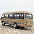 1:32 Toyota Coaster Bus Alloy Car Diecast Model Car Toy ulation Metal Business Bus Vehicle Toys For Kids Gifts. 