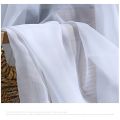 Window White Sheer Curtains 108 Inches Long 2 Panels Sheer White Curtains Clear Curtains Basic Rod Pocket Panel.