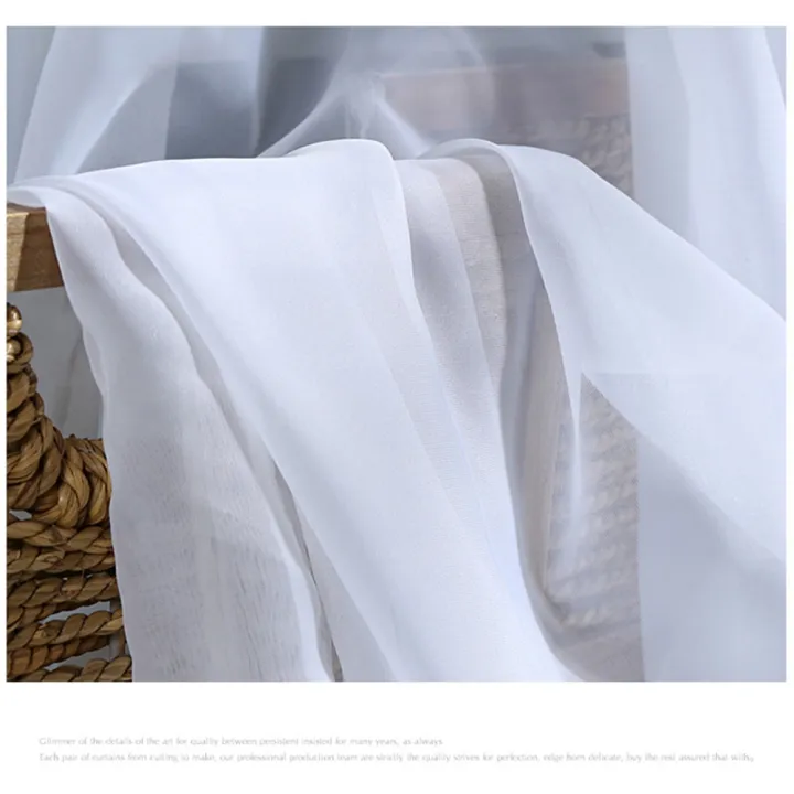 Window%20White%20Sheer%20Curtains%20108%20Inches%20Long%202%20Panels%20Sheer%20White%20Curtains%20Clear%20Curtains%20Basic%20Rod%20Pocket%20Panel%20-%20Image%208