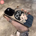 Cartoon Cute Girl Boy Love Heart Glasses Couples Case Compatible for IPhone 13 15 16 14 11 12 Pro Max 7Plus XR X XS Max 7 15 16 14 8 Plus SE 2020 Luxury Plating Metal Lens Case. 
