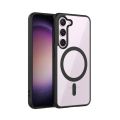 For Samsung Galaxy A17 A16 A15 A06 A07 A25 A26 A34 A35 A36 A55 A56 Mobile Cover MagSafe Compatible Shockproof Transparent Slim Fit Wireless Charging supported Frosted Border Phone Back Case Mobile Cover.