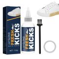Shoe Cleaner Sneakers Kit 100ml Sneaker Whitener Long Lasting Shoe Cleaner for White Sneakers Gentle Spray for Sneakers Care. 