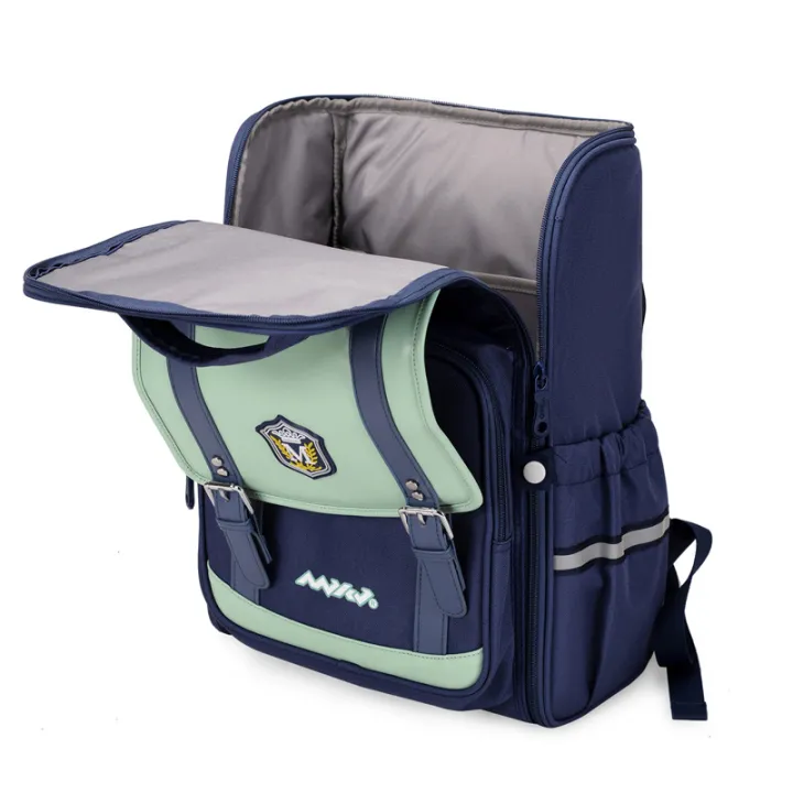 2022%20Spring%20Primary%20School%20Student%20Schoolbag%20British%20Style%202-4-6%20Grade%20Children's%20Backpack%20Wing%20Leopard%20Boys%20and%20Girls%20Wear-Resistant%20-%20Image%203