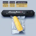Kitchen Vacuum Food Sealer 220V/110V Automatic Commercial Household Food Vacuum Sealer Packaging Machine Include 10Pcs  Bags. 