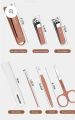 7PCS Portable Manicure Pedicure Set Stainless Steel Professional Nail Clipper Beauty Kit for man and women-The Asia Express.