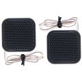 2Pcs 500W Mini High Efficiency Stereo Speaker for Car Audio System.