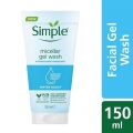 Simple Face Wash - Simple Water Boost Micellar Facial Gel Wash 150ml. 