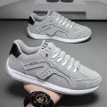 Forrest Gump Men's Winter 2023 New Retro Trend Casual Sneakers Men's Soft Sole Slip-On Running Trendy Shoes.