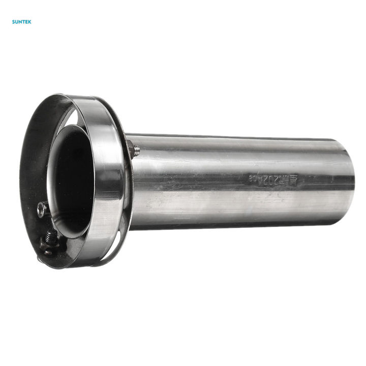 Insert Removable Stainless Round Exhaust Tip 3.5inch