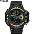 Digital Watch for Men Outdoor Men's Sports Watches Clock Waterproof Luminous Chronograph Student Electronic Wristwatch. 