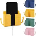 Wall Mount Phone Holder Storage Organizer Box Phone Charging Holder Remote Holder Bedside Multipurpose Storage Box. 