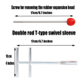 Pipe Water Stopper Kit -Hot-Melt Water Stop Needles for Fast Water Line Pipe Repairs - Stainless Steel Home Improvement, Easy to Use. 
