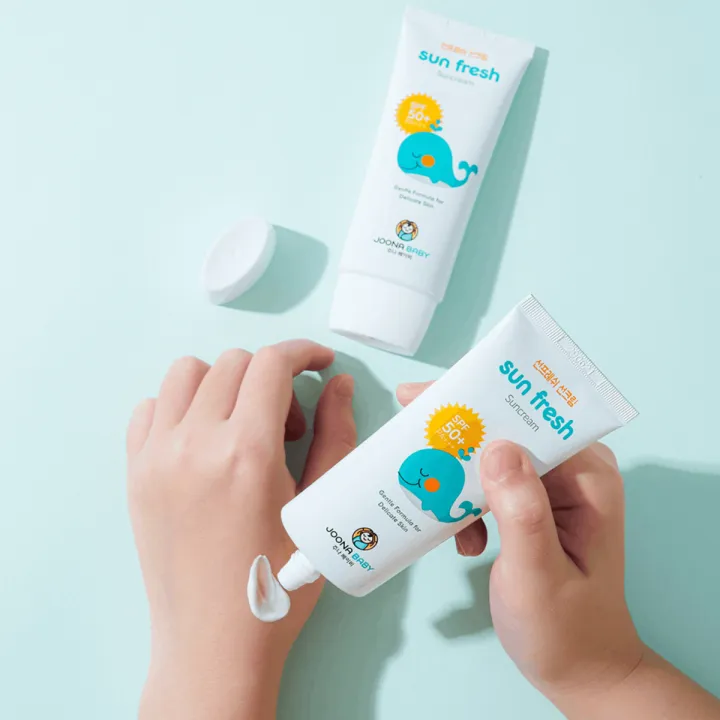 Sun%20Fresh%20Sunscreen%20Cream%20for%20Baby%20SPF50+%2050g%20(Korea)%20-%20Image%203