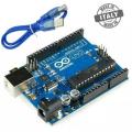 Arduino Uno R3 ATmega328 (Made in Italy) Blue. 