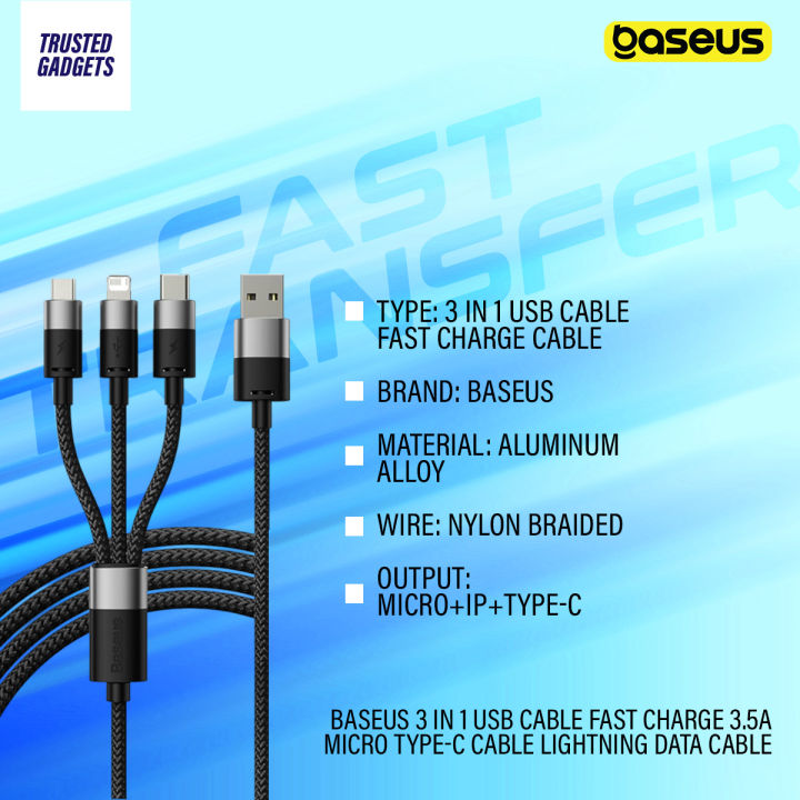 Baseus%203%20In%201%20USB%20Cable%20Fast%20Charge%203.5A%20Micro%20Type-C%20Cable%20Lightning%20Data%20Cable%20Quick%20Charge%20Forall%20phone%20-%20Image%203