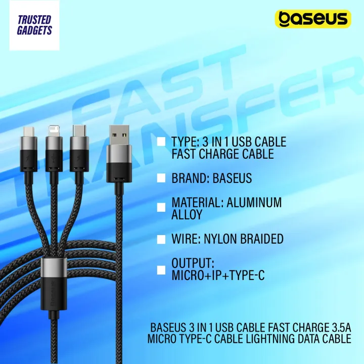Baseus%203%20In%201%20USB%20Cable%20Fast%20Charge%203.5A%20Micro%20Type-C%20Cable%20Lightning%20Data%20Cable%20Quick%20Charge%20Forall%20phone%20-%20Image%203