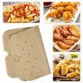 parchment paper for air fryer-100 * white air fryer liners
100 * brown air fryer liners-white, brown.