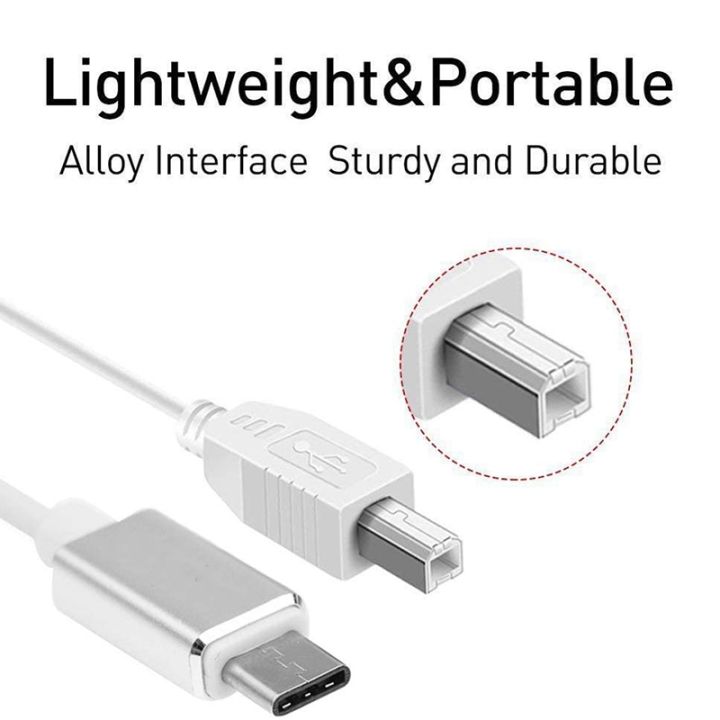 USB%20Type%20B%20Midi%20Cable%20To%20Type%20C%20Connector,%20Adapter%20Cable,%20Piano%20Audio%20Cable%20-%20Image%202
